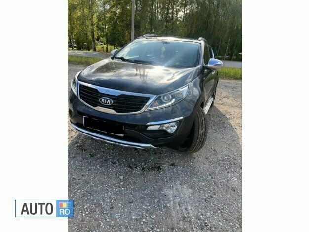 Negru Utilizat 2012 Kia Sportage SUV | 479 EUR - Imagine 1/4