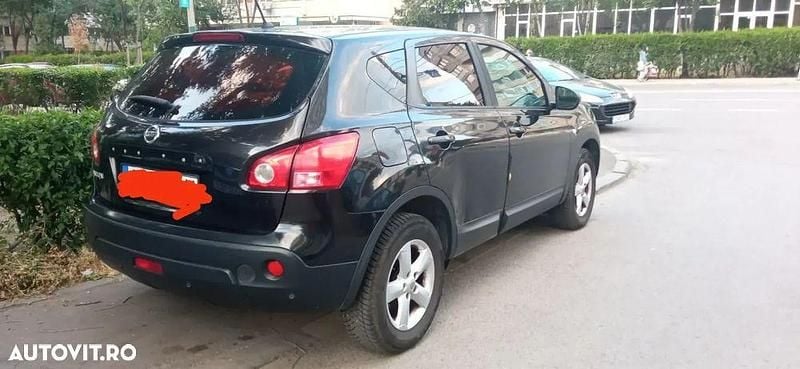 Negru Utilizat 2008 Nissan Qashqai SUV | 4.300 EUR (Preț bun) - Imagine 1/4