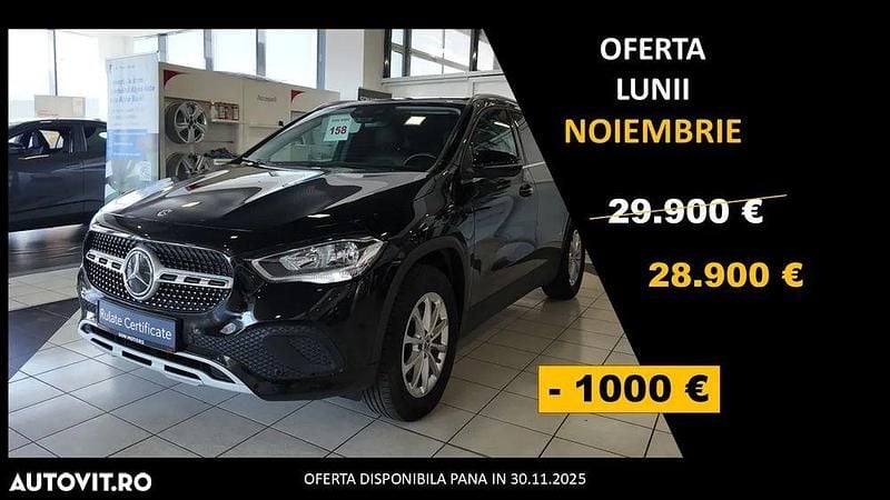 Negru Utilizat 2020 Mercedes GLA200 Style SUV | 28.900 EUR (Preț bun) - Imagine 1/4