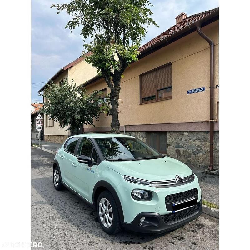 Verde Utilizat 2020 Citroën C3 PureTech Hatchback | 8.500 EUR (Preț OK) - Imagine 1/4