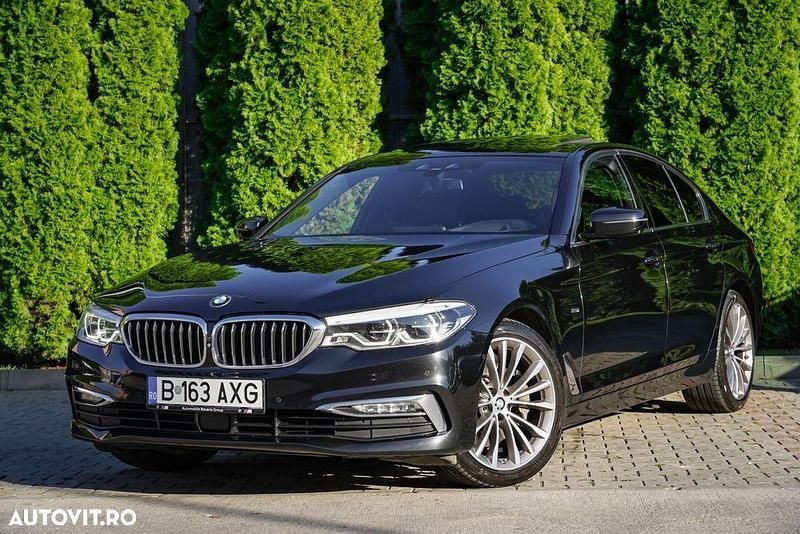 Negru Utilizat 2017 BMW 530 Berlinǎ | 29.450 EUR (Puțin scump) - Imagine 1/4