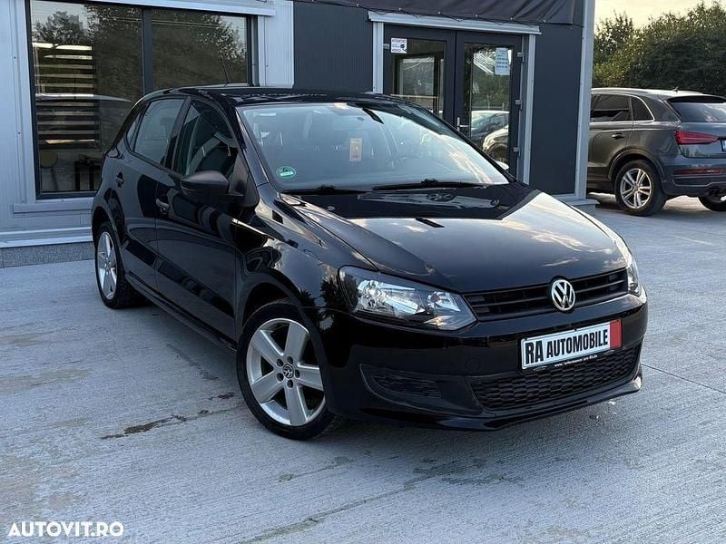 Negru Utilizat 2010 VW Polo Sportline | 4.480 EUR - Imagine 1/4