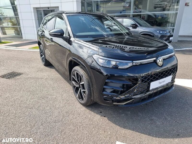 Negru Nouă 2025 VW Tayron R-line SUV | 49.900 EUR - Imagine 1/4