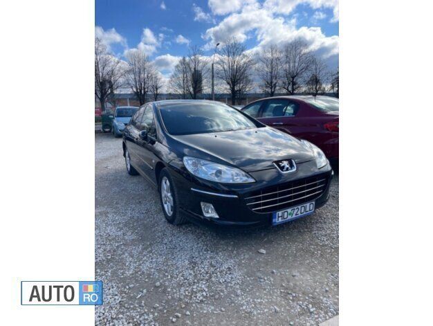 Negru Utilizat 2008 Peugeot 407 Berlinǎ | 2.950 EUR - Imagine 1/4