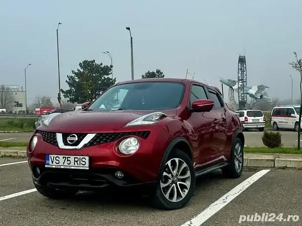 Rosu Utilizat 2015 Nissan Juke Tekna SUV | 8.500 EUR (Preț OK) - Imagine 1/4