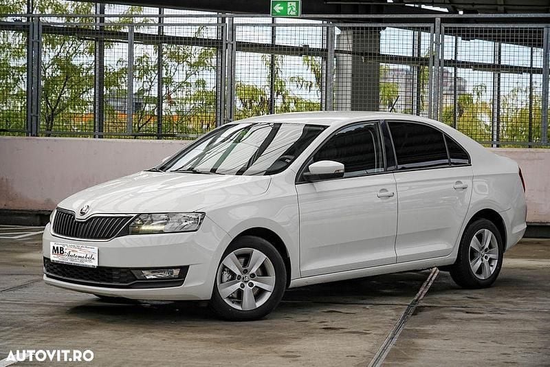 Second-hand Skoda Rapid Ambition 115 CP (84 kW) 2018 Culoarealb Hatchback