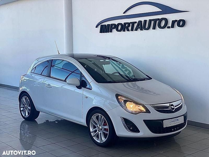 Culoarealb Utilizat 2014 Opel Corsa Essentia Hatchback | 4.489 EUR (Preț OK) - Imagine 1/4