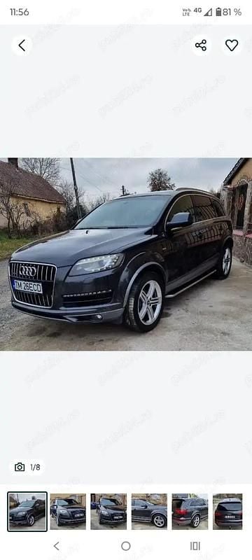 Utilizat 2011 Audi Q7 S-Line SUV | 11.500 EUR (Preț OK) - Imagine 1/4