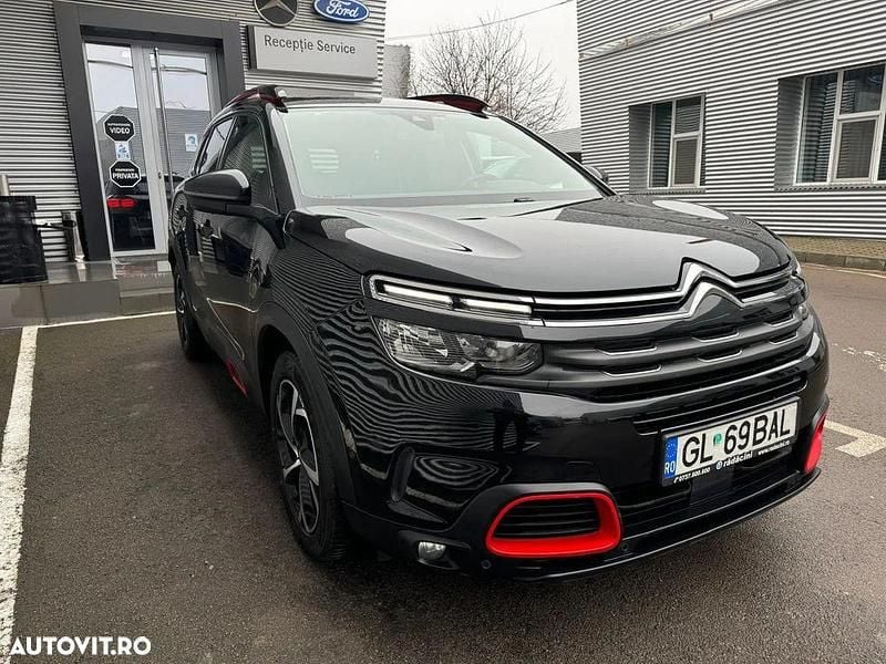 Culoarenegru Utilizat 2020 Citroën C5 Aircross Feel SUV | 14.400 EUR (Super Preț) - Imagine 1/4