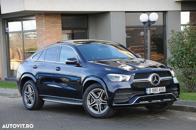 Second-hand Mercedes GLE350 272 CP (200 kW) 2021 Culoarealbastru Coupe