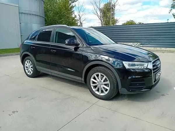 Negru Utilizat 2018 Audi Q3 Design SUV | 14.699 EUR - Imagine 1/4