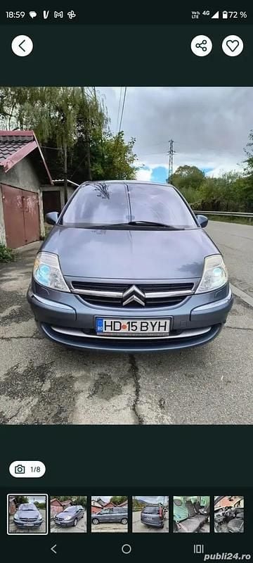 Utilizat 2011 Citroën C8 Monovolum | 4.350 EUR - Imagine 1/4