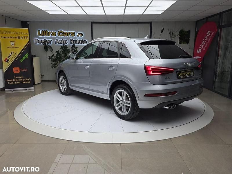 Second-hand Audi Q3 Sport 150 CP (110 kW) 2016 Culoareargint SUV