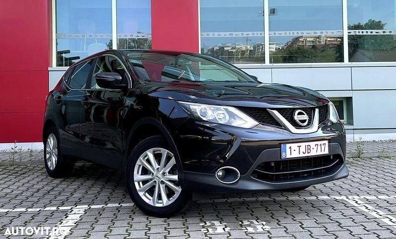 Negru Utilizat 2015 Nissan Qashqai SUV | 9.499 EUR (Preț bun) - Imagine 1/4