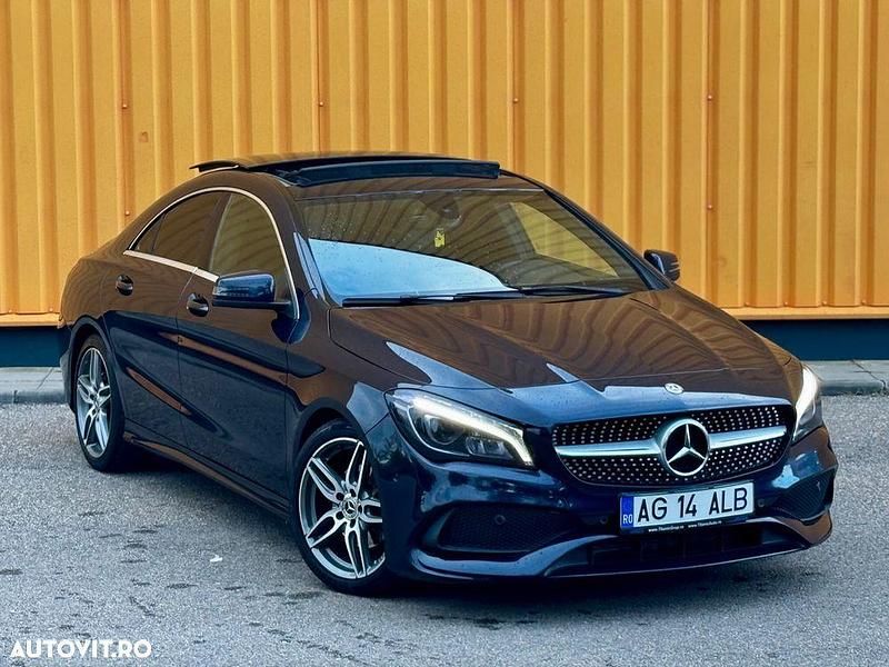 Culoarealbastru Utilizat 2018 Mercedes CLA180 AMG line Berlinǎ | 18.990 EUR (Preț OK) - Imagine 1/4