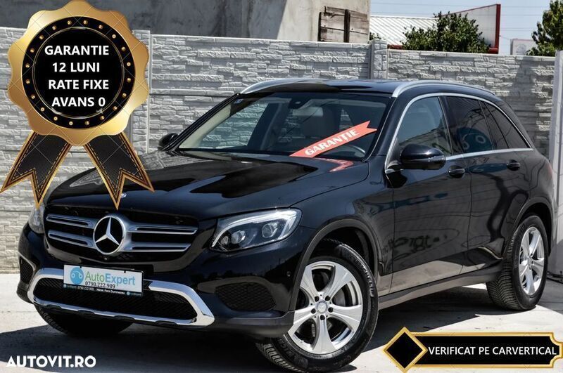 Negru Utilizat 2016 Mercedes GLC250 Exclusive SUV | 18.980 EUR (Super Preț) - Imagine 1/4
