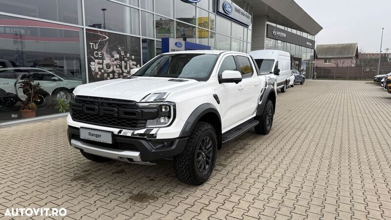 Gri Utilizat 2024 Ford Ranger Raptor Pickup | 73.798 EUR (Preț OK) - Imagine 1/4
