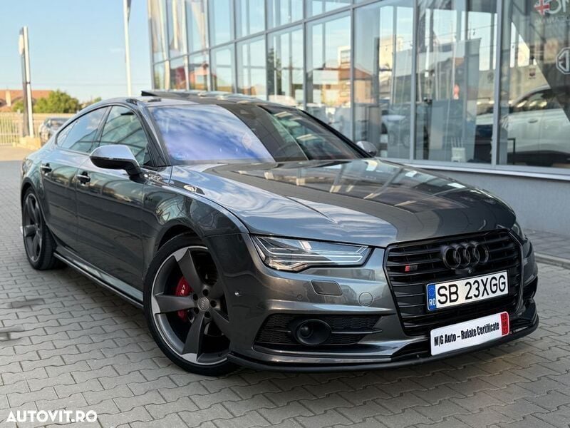 Gri Utilizat 2014 Audi A7 Competition Hatchback | 24.499 EUR - Imagine 1/4