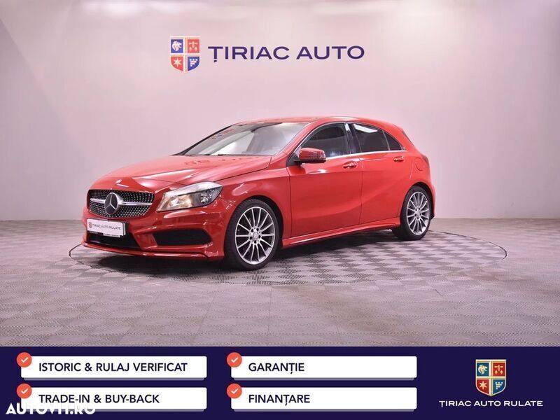 Rosu Utilizat 2013 Mercedes A180 AMG line Hatchback | 12.490 EUR - Imagine 1/4