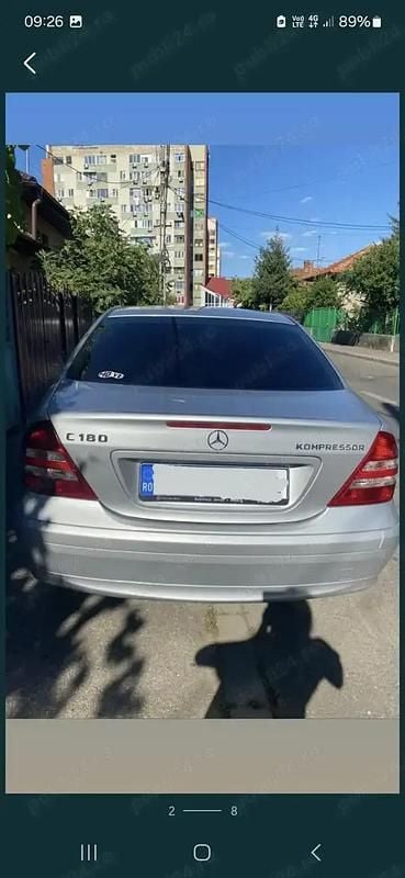 Utilizat 2004 Mercedes C180 Berlinǎ | 2.500 EUR (Preț OK) - Imagine 1/4