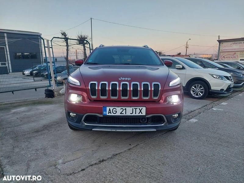 Second-hand Jeep Cherokee Limited 170 CP (125 kW) 2014 Culoarerosu SUV