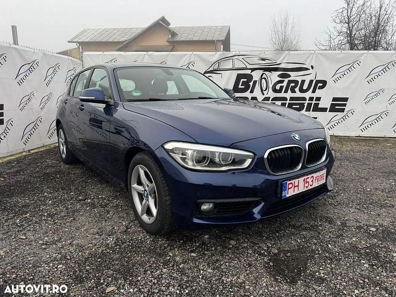 Second-hand BMW 118 Advantage 136 CP (100 kW) 2015 Culoarealbastru Hatchback