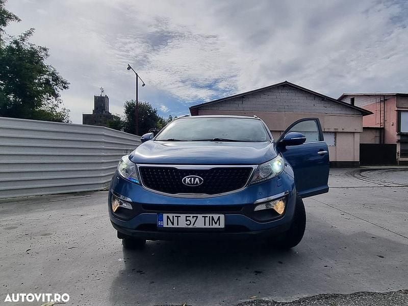 Second-hand Kia Sportage Attract 115 CP (84 kW) 2014 Culoarealbastru SUV