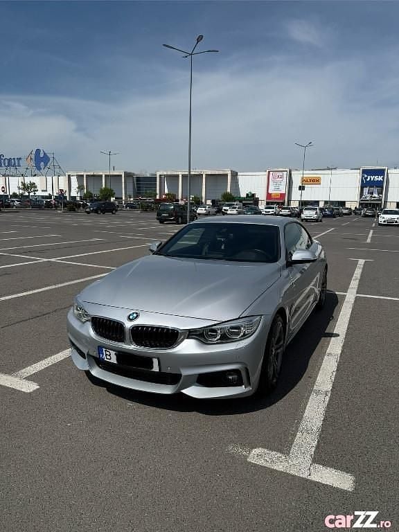 Gri Utilizat 2017 BMW 420 M Sport Cabrio | 23.490 EUR - Imagine 1/4