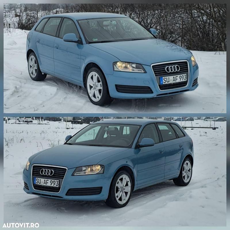 Second-hand Audi A3 Attraction 125 CP (91 kW) 2010 Culoarealbastru Hatchback