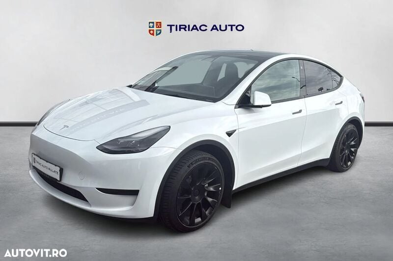 Alb Utilizat 2022 Tesla Model Y SUV | 36.500 EUR (Puțin scump) - Imagine 1/4