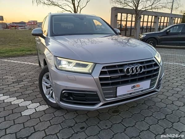 Gri Utilizat 2017 Audi Q5 SUV | 22.250 EUR (Preț OK) - Imagine 1/4