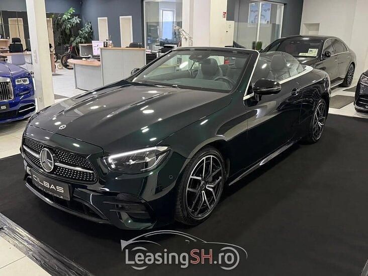 Verde Utilizat 2023 Mercedes C200 AMG line Cabrio | 54.064 EUR - Imagine 1/4