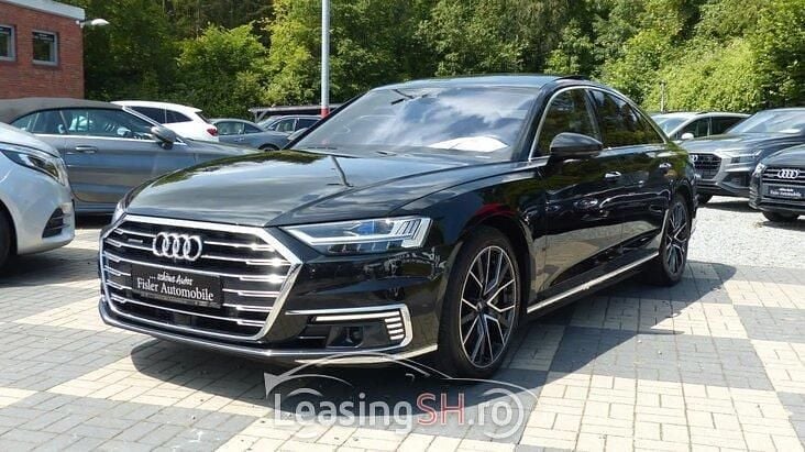 Negru Utilizat 2020 Audi A8 Berlinǎ | 61.154 EUR - Imagine 1/4