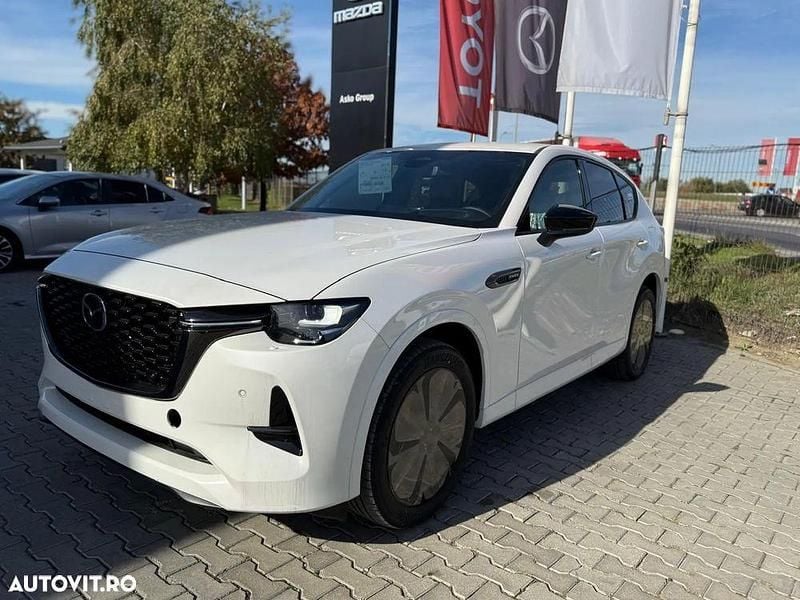 Culoarealb Nouă 2025 Mazda CX-60 Homura-Line SUV | 55.940 EUR - Imagine 1/4