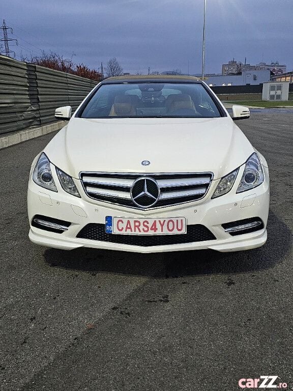 Alb Utilizat 2012 Mercedes E220 Cabrio | 12.500 EUR (Preț OK) - Imagine 1/4