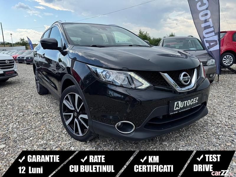 Negru Utilizat 2016 Nissan Qashqai SUV | 11.990 EUR (Preț OK) - Imagine 1/4