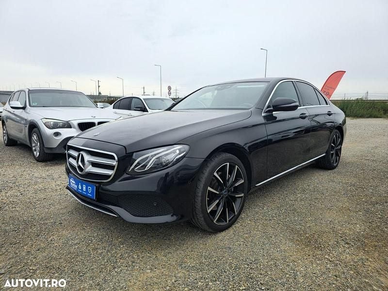 Second-hand Mercedes E220 194 CP (142 kW) 2018 Culoarenegru Berlinǎ