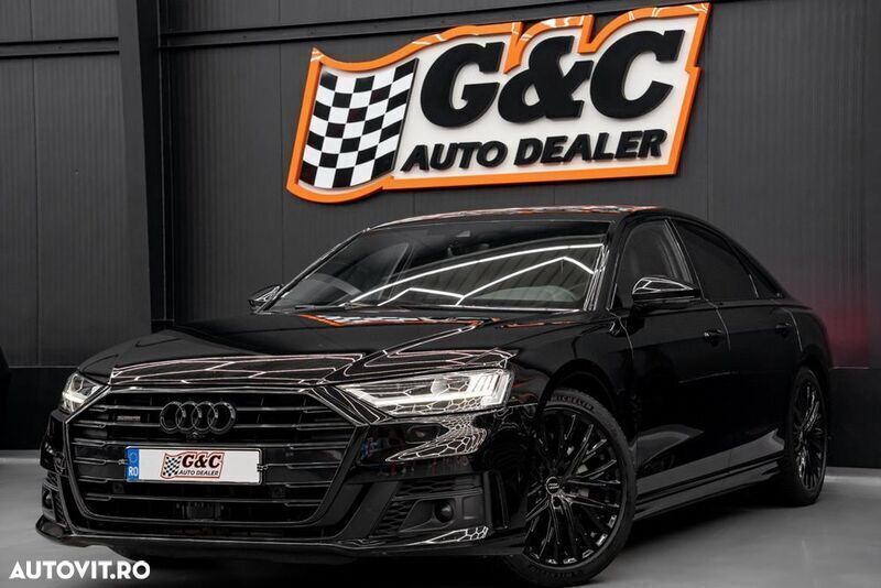 Negru Utilizat 2020 Audi A8 Berlinǎ | 41.900 EUR (Super Preț) - Imagine 1/4