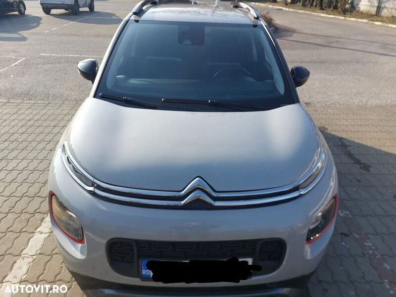 Gri Utilizat 2019 Citroën C3 Aircross PureTech SUV | 6.450 EUR - Imagine 1/4