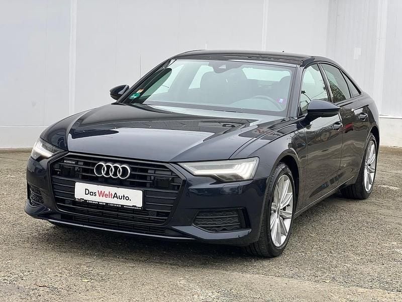 Albastru inchis metalic Utilizat 2019 Audi A6 Design | 34.900 EUR (Puțin scump) - Imagine 1/4