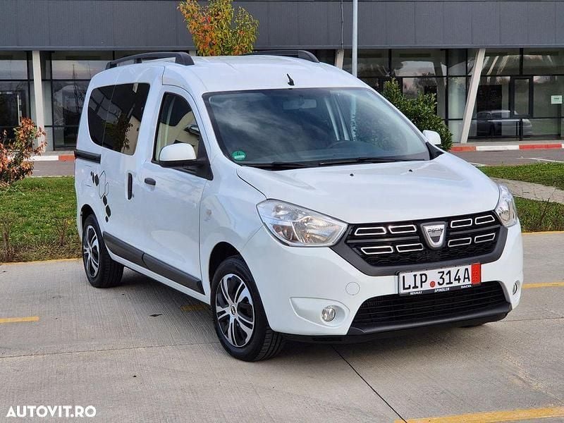 Culoarealb Utilizat 2016 Dacia Dokker Lauréate Monovolum | 5.990 EUR (Preț bun) - Imagine 1/4