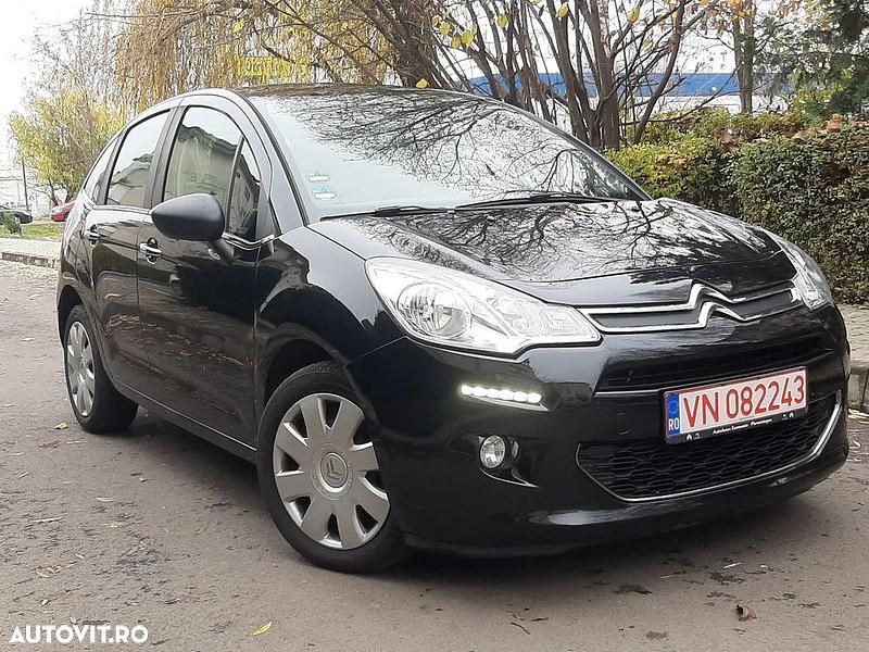Culoarenegru Utilizat 2016 Citroën C3 Exclusive Hatchback | 4.750 EUR (Preț bun) - Imagine 1/4
