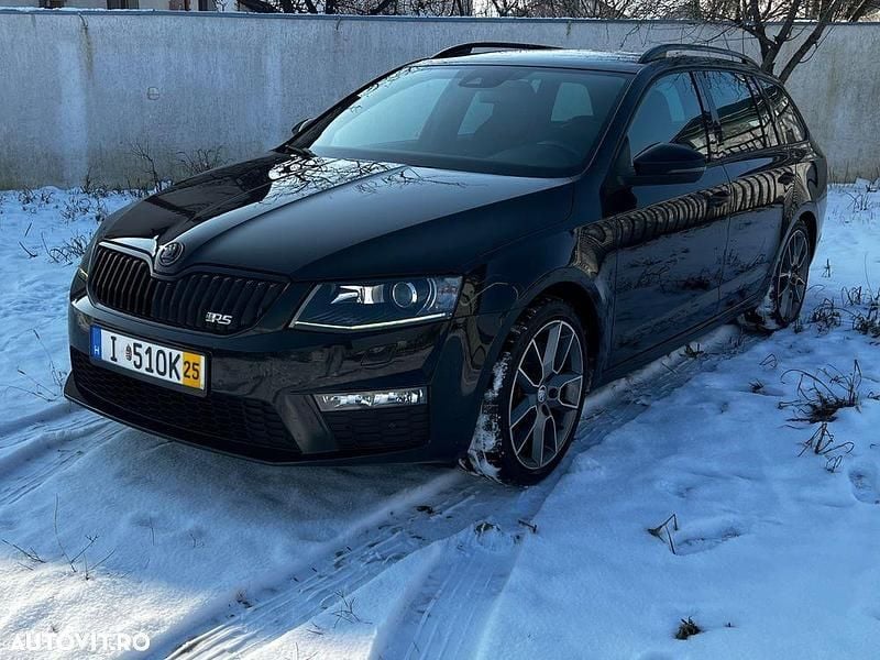 Culoarenegru Utilizat 2014 Skoda Octavia RS Break | 9.000 EUR (Super Preț) - Imagine 1/4