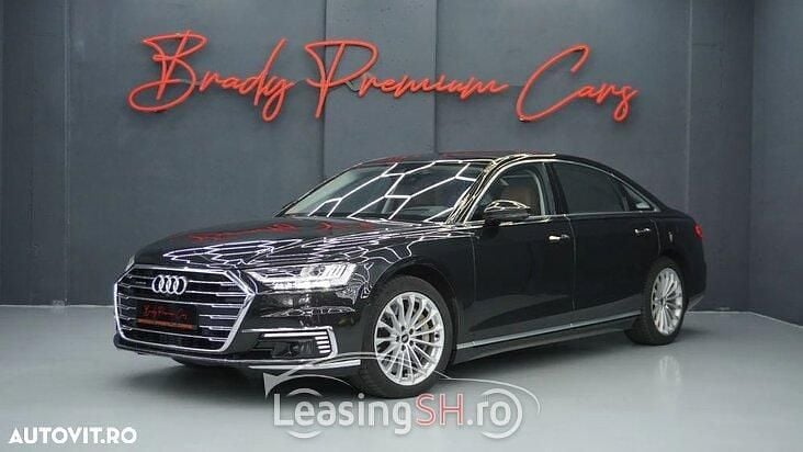 Negru Utilizat 2021 Audi A8 Berlinǎ | 57.856 EUR (Puțin scump) - Imagine 1/4