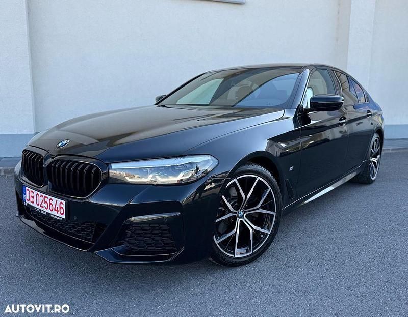 Negru Utilizat 2021 BMW 518 Comfort Edition Berlinǎ | 28.000 EUR (Preț bun) - Imagine 1/4