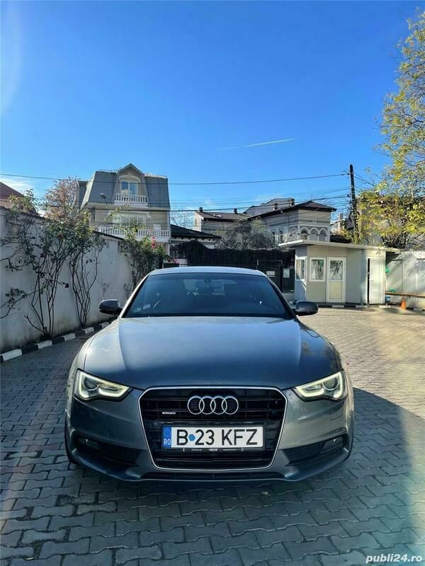 Second-hand Audi A5 S-Line 300 CP (220 kW) 2013 Gri Coupe