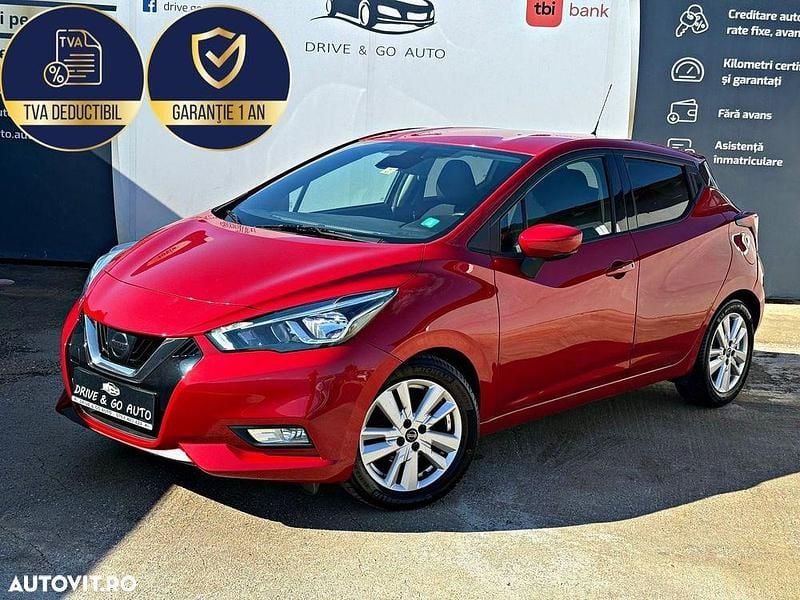 Culoarerosu Utilizat 2020 Nissan Micra N-Connecta Hatchback | 9.998 EUR - Imagine 1/4