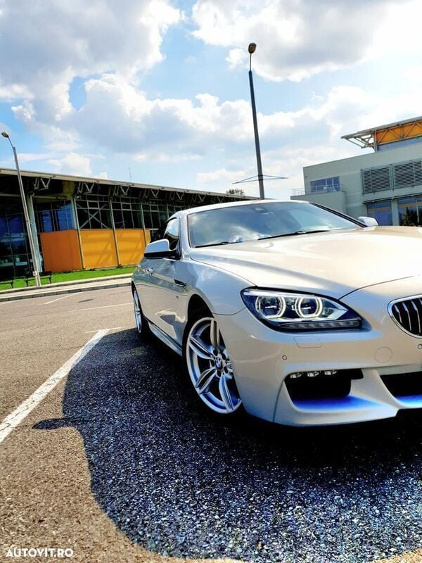 Argint Utilizat 2014 BMW 640 M Sport Coupe | 24.350 EUR - Imagine 1/4