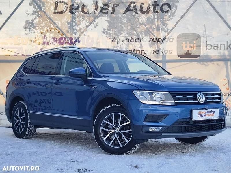 Culoarealbastru Utilizat 2021 VW Tiguan Elegance SUV | 21.890 EUR (Super Preț) - Imagine 1/4