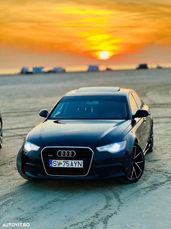 Culoarenegru Utilizat 2012 Audi A6 Berlinǎ | 10.500 EUR (Preț OK) - Imagine 1/4